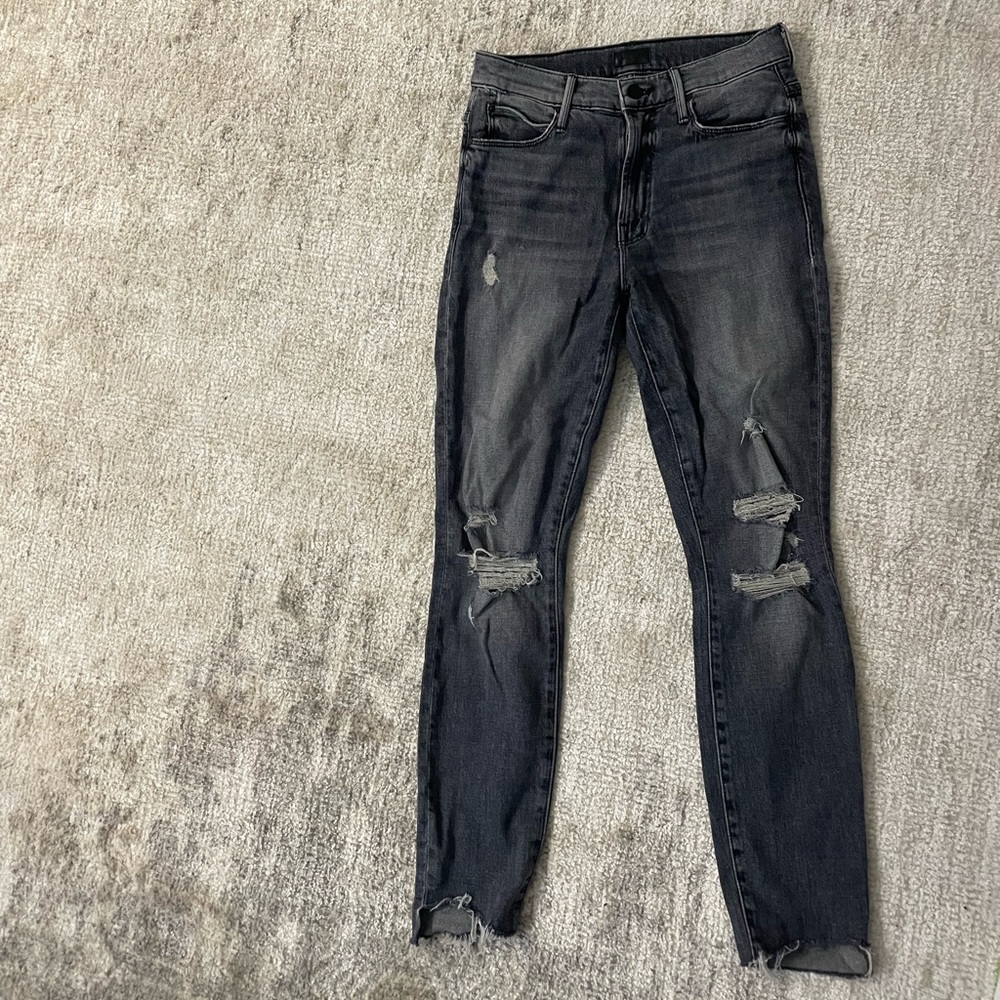 MOTHER grey jeans
